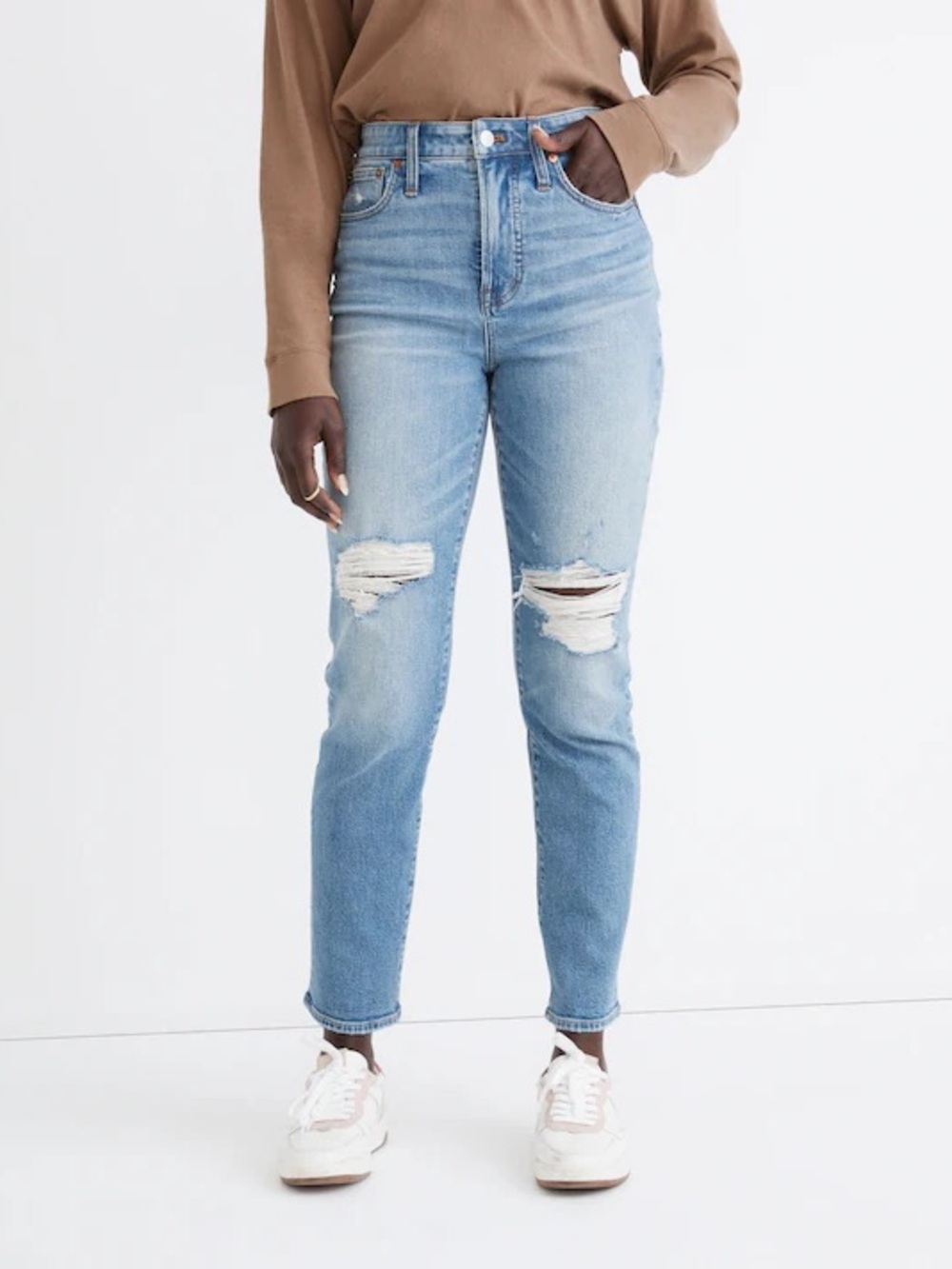 MADEWELL THE CURVY PERFECT VINTAGE JEANS